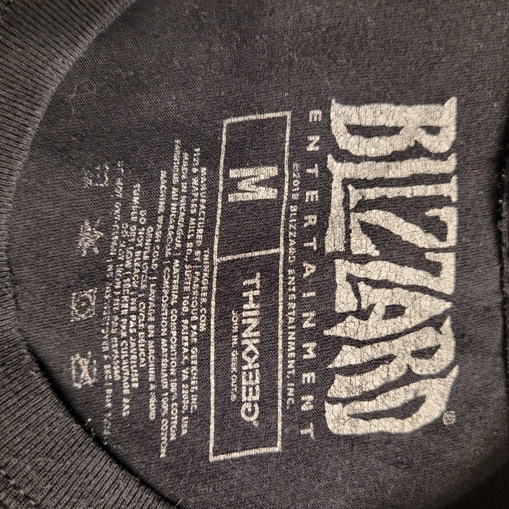 OVERWATCH Ganymede Blizzard X ThinkGeek Black Tee Med Unisex Styling - Picture 6 of 11